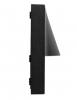 Lisca Aluminium Black Rectangular LED Step or Wall Light IP65